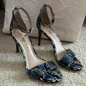 Katy Perry Snakeskin Heels